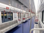 重庆轨道交通9号线增购10列新车，即将上线运行。重庆交通开投轨道集团供图 - 妇联