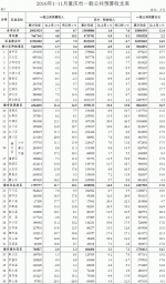 前11月重庆一般公共预算收入增长8.7% - 财政厅