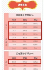 渝万高铁部分票价要打折啦！降价时间和价格是…… - 重庆晨网