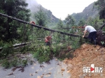 石柱遭暴雨袭击 多个乡镇受灾 - 重庆晨网