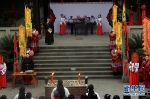 湖广会馆举行禹王祭祀祈福仪式 再现300年前周礼 - 重庆晨网