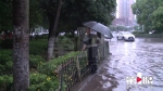 小心大雨后路面积水 已有车辆熄火无法通行 - 重庆晨网