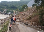 巫溪白鹿七蟒峡原塌方路段再次发生大面积垮塌，交通持续中断 - 重庆晨网