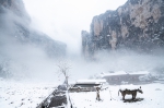 银装素裹 重庆奉节旱夔门的雪，美化了 - 重庆晨网